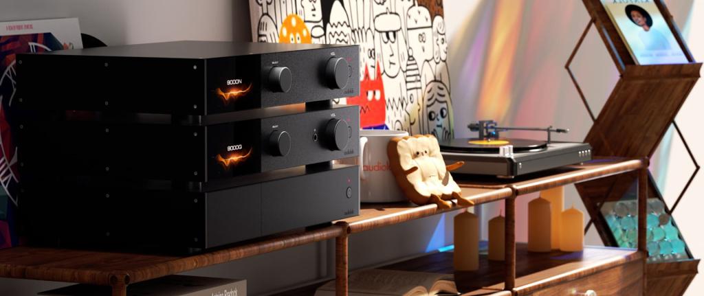 audiolab 9000 旗艦系列，包含 9000N 串流、9000Q 前級、9000P 後級，迎家音響台灣授權代理