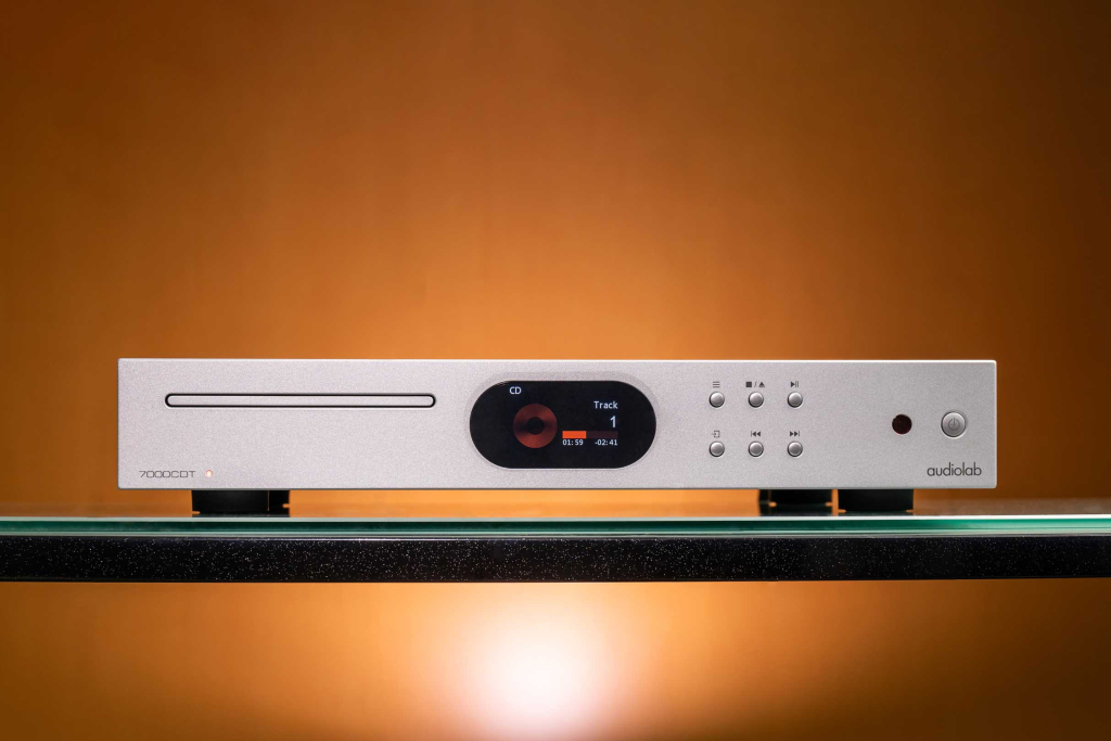 audiolab 7000CDT專業CD轉盤，售價23,900元，抽屜托盤式設計，迎家音響台灣授權代理