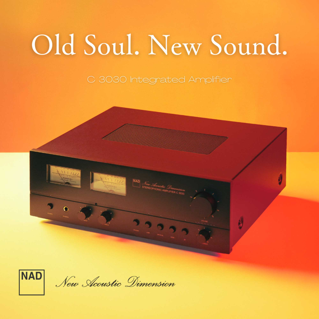 更接近原版 NAD 3030 的外觀尺寸,新版 NAD C 3030,迎家音響台灣授權總代理